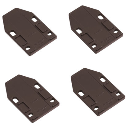 4 stycken distansplatta ML-120-DP4-BR, 70 mm (2-3/4") från Sugatsune, brun. Produktbild