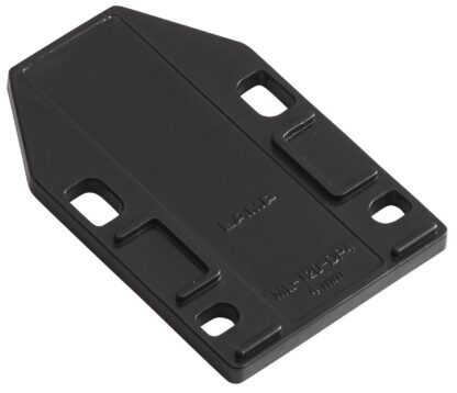 4 stycken distansplatta, tillverkad av polyacetal, yta: svart, 70 mm (2-3/4"), ML-120-DP4-BL. Kompensationsplatta för magnetiska snäpplås ML-120BR, ML-120W och ML-120BL från Sugatsune, av Sugatsune / LAMP® (Japan) - Bild 5