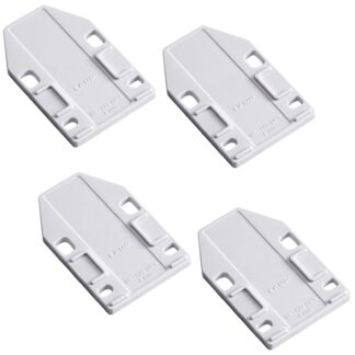 4 stycken distansplatta ML-120-DP4-WT, 70 mm (2-3/4") från Sugatsune, vit. Produktbild