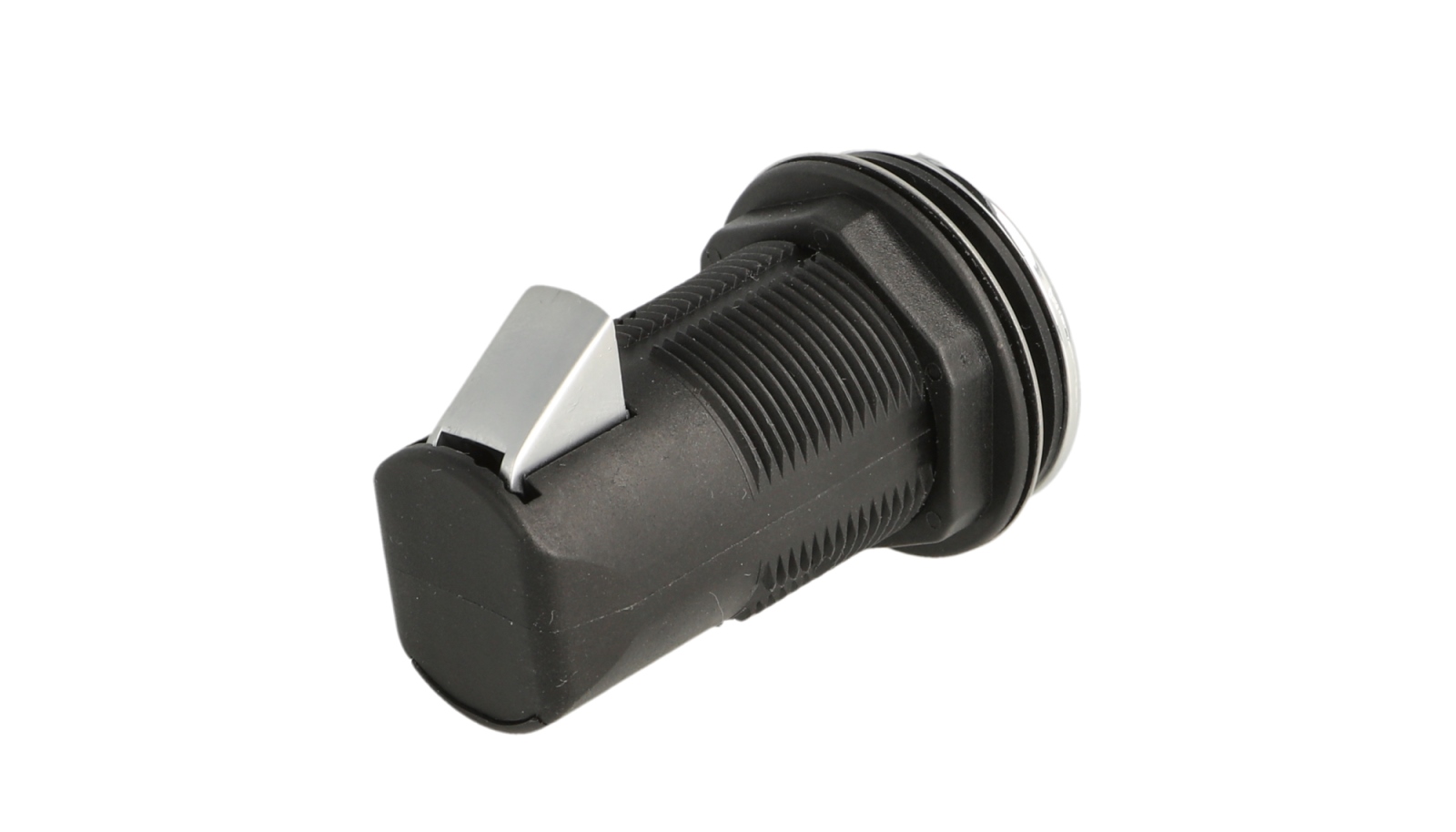 Högkvalitativ snäppfäste med handtagsfunktion och spärrlåsfunktion, tillverkad av zamak, yta: förkromad, version: rund, 14.03.060-0. - Bild 7