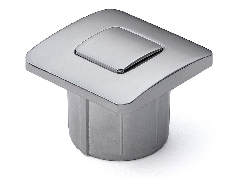 Högkvalitativ tryckknapp med handtagsfunktion, tillverkad av mässing, yta: förkromad, version: fyrkantig, TLP-S-BB-CR och TLP-LBM(W). Solid snäppfäste för yacht och mycket mer, av Sugatsune / LAMP® (Japan) - Bild 6