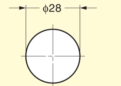 Högkvalitativ tryckknapp med handtagsfunktion, tillverkad av zinklegering (ZDC), yta: förkromad, version: kvadratisk, DPL-SQ-CR. Solid snäpplås för husbil, båt och mycket mer, av Sugatsune / LAMP® (Japan) - Bild 6