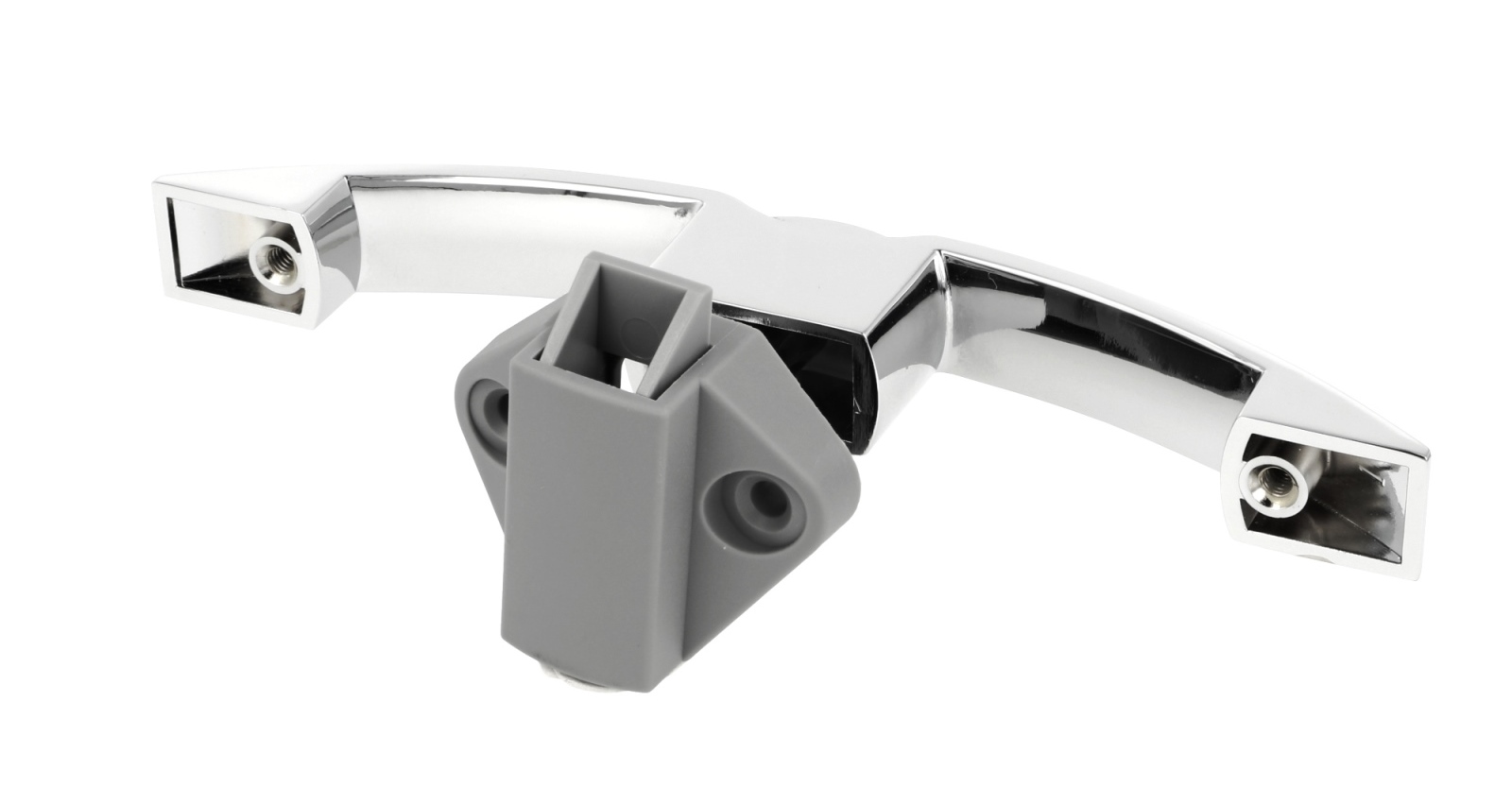 Högkvalitativt tryckknappshandtag, tillverkat av zamak, yta: förkromad, 14.03.070-0. Solid handtagsstängning med självlåsande lås och soft-close för yacht, husvagn, privatjet och mycket mer, av SISO Denmark - Bild 9