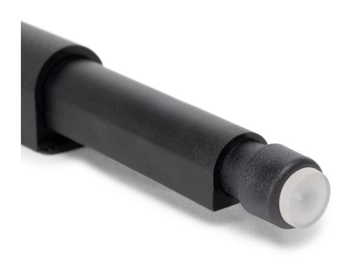 2 stycken eleganta snäpplås, yta: svart, 62 mm (2-7/16"), version: icke-magnetisk, 2033817. Robust push-to-open-stängning för möbeldörrar, skåpdörrar, luckor och mycket mer, från EMUCA - Bild 4