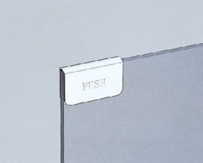 Motplatta för glas tjocklek 5 mm (13/64"), tillverkad av stål, yta: förkromad, 40 mm (1-37/64"), K-130CR. Motsvarighet till vitrinskåpsdörr, magnetisk flugsnappare och mycket mer, av Sugatsune / LAMP® (Japan) - Bild 4
