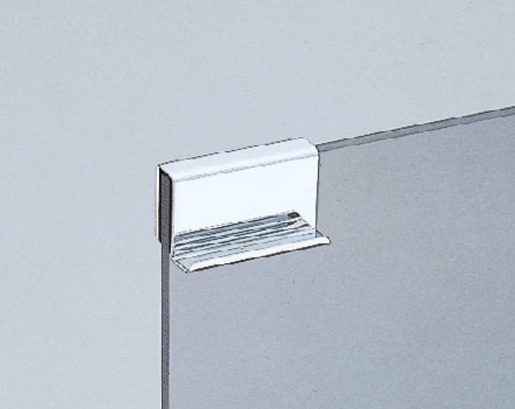 Motplatta för glastjocklek 6 mm (15/64"), med handtagsfunktion, yta: förkromad, 40 mm (1-37/64"), K-150CR och K-130-P6. Motsvarighet till vitrinskåpsdörr, magnetisk flugsnappare och mycket mer, av Sugatsune / LAMP® (Japan) - Bild 4