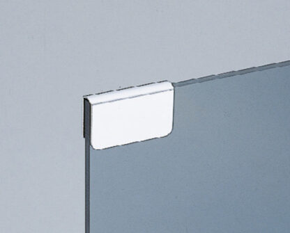 Motplatta för glastjocklek 6 mm (15/64"), tillverkad av stål, yta: svart, 35 mm (1-3/8"), K-110B och K-110-P6. Motsvarighet till vitrinskåpsdörr, magnetisk flugsnappare och mycket mer, av Sugatsune / LAMP® (Japan) - Bild 4