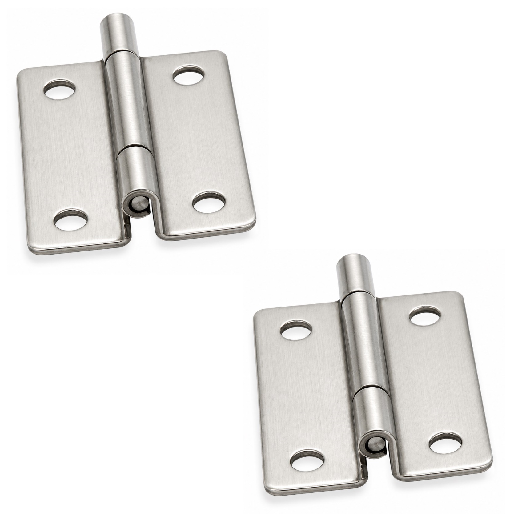 2-stycks kompakt offset gångjärn, TH-25SUS, höjd: 35 mm, från TOCHIGIYA, lastkapacitet: 4,5 kg (10 lbs). Produktbild