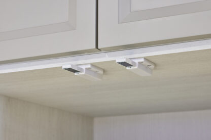 2 stycken högkvalitativa magnetiska snäpplås, inkl. motplatta, yta: brun, 38 mm (1-1/2"), ML-80BR. Push-to-open dörröppnare för möbeldörrar, skåpdörrar och mycket mer, av Sugatsune / LAMP® (Japan) - Bild 6
