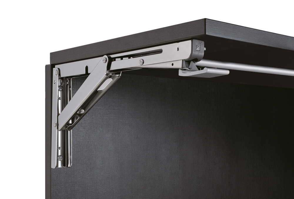 Praktisk vevstång, version: för två fällbara konsoler, EB-907560 och EB-907572. Enhandsanslutningsspak för Robust Soft by ROCA och EB-DA hopfällbar konsol, från Sugatsune / LAMP® (Japan) - Bild 5