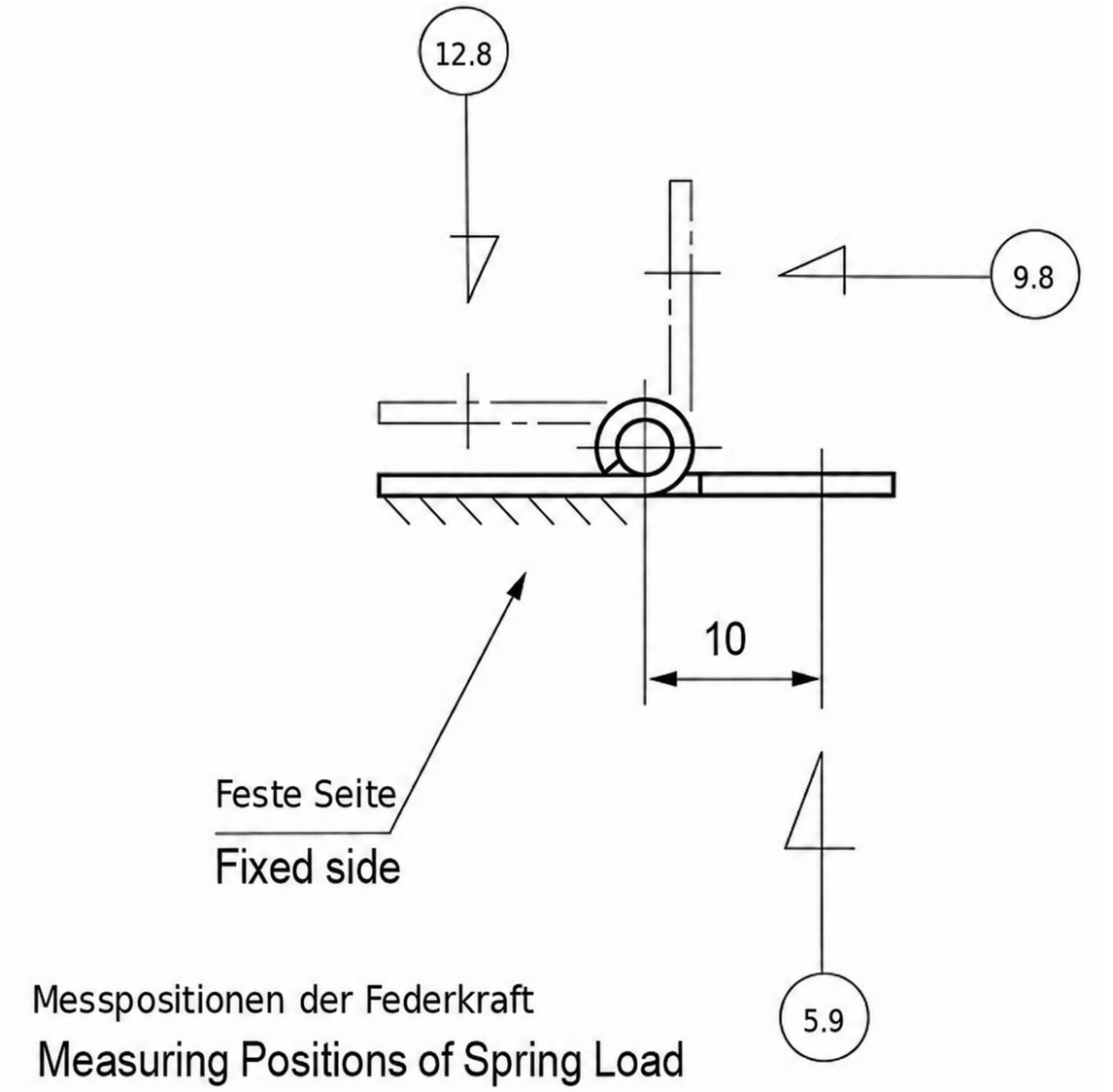 2 delar rostfri högkvalitativ fjäderrem, tillverkade av rostfritt stål SUS304, 38 mm (1-1/2"), vridmoment: 12,3 N·m, TH-61SUS-3. Robust fjädergångjärn för utrustningsklaffar, husdörrar, lock och mycket mer, från TOCHIGIYA (Japan) - Bild 3