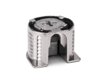 20 stycken stabil excentrisk anslutning ⌀20 mm med fläns och klo yttermantel för plåttjocklek 19 mm (3/4"), tillverkad av Zamak, 8070907. Robust excentrisk kontakt för möbelanslutning och mycket mer, från EMUCA - Bild 3