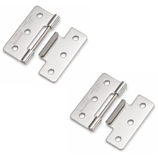 2 högkvalitativa plug-in gångjärn, B-1006-4, höjd: 36 mm, från TAKIGEN, lastkapacitet: 3 kg (7 lbs). Produktbild