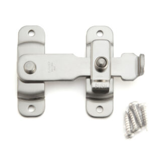 SUS304 (V2A) rostfri stångspärr, med BLL-100 fjäder, av Sugatsune / LAMP (Japan)