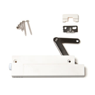 Mjuk klafffästning, kompakt CSD-10-TV-L-WT, av Sugatsune / LAMP (Japan)