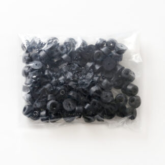 Justerbart ben, gummi, paket om 100 K-2010-P100, av Sugatsune / LAMP (Japan)