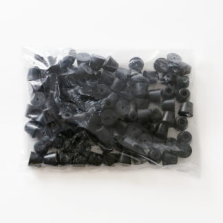 Justerbar fot, gummi, paket med 100 K-2017-P100, från Sugatsune / LAMP (Japan)