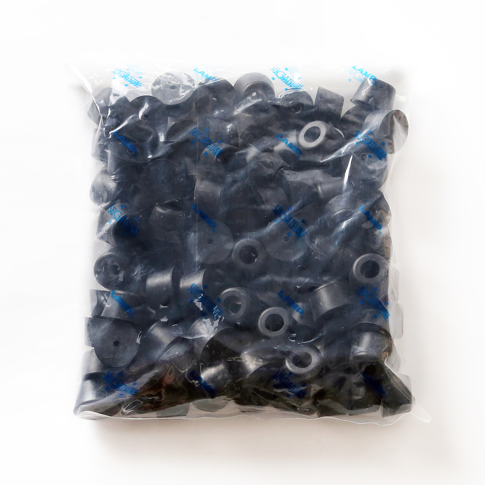 Justerbar fot, gummi, paket med 100 K-28-P100, från Sugatsune / LAMP (Japan)