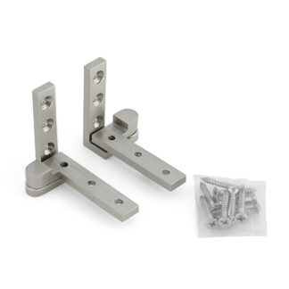 Koppartappband, infällt, yta: nickelpläterad, satinfinishad matta, PAW-50, av Sugatsune / LAMP (Japan)