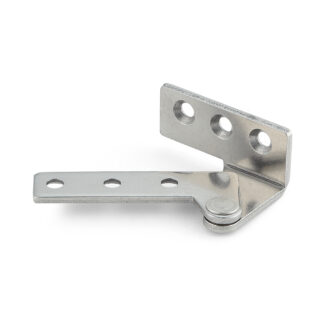 Spigotrem av rostfritt stål SUS430, version: höger, vilande PL-65R, av Sugatsune / LAMP (Japan)