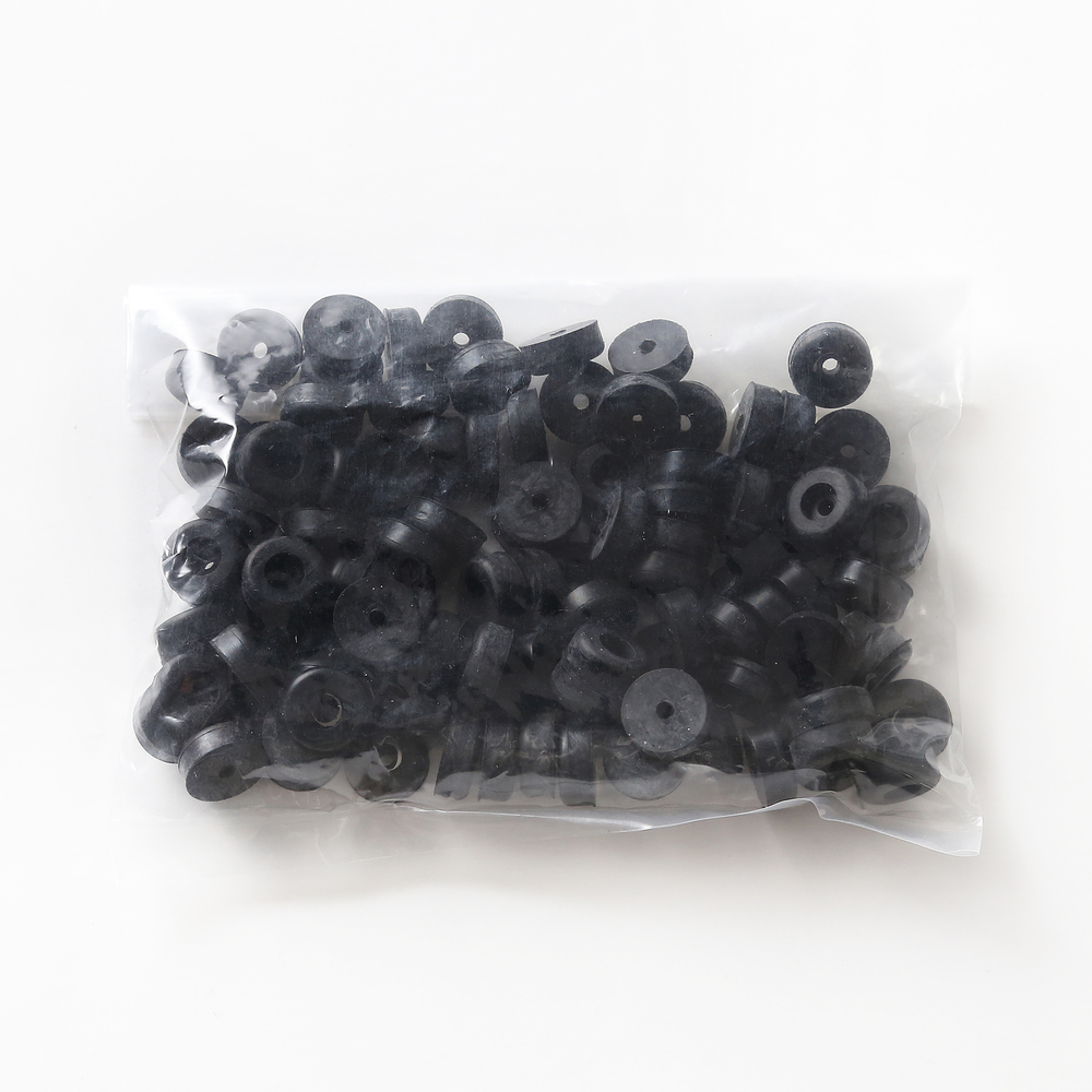 Justerbar fot, gummi, paket med 100 SK-156-P100, från Sugatsune / LAMP (Japan)