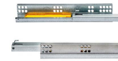 Golvmedar, lastkapacitet: 25 kg (56 lbs), 350 mm (13-25/32"), Design: Delvis utdrag med push-to-open, 3123205. Högkvalitativa golvutdrag för trälådor, trähyllor och mycket mer, från EMUCA - Bild 5